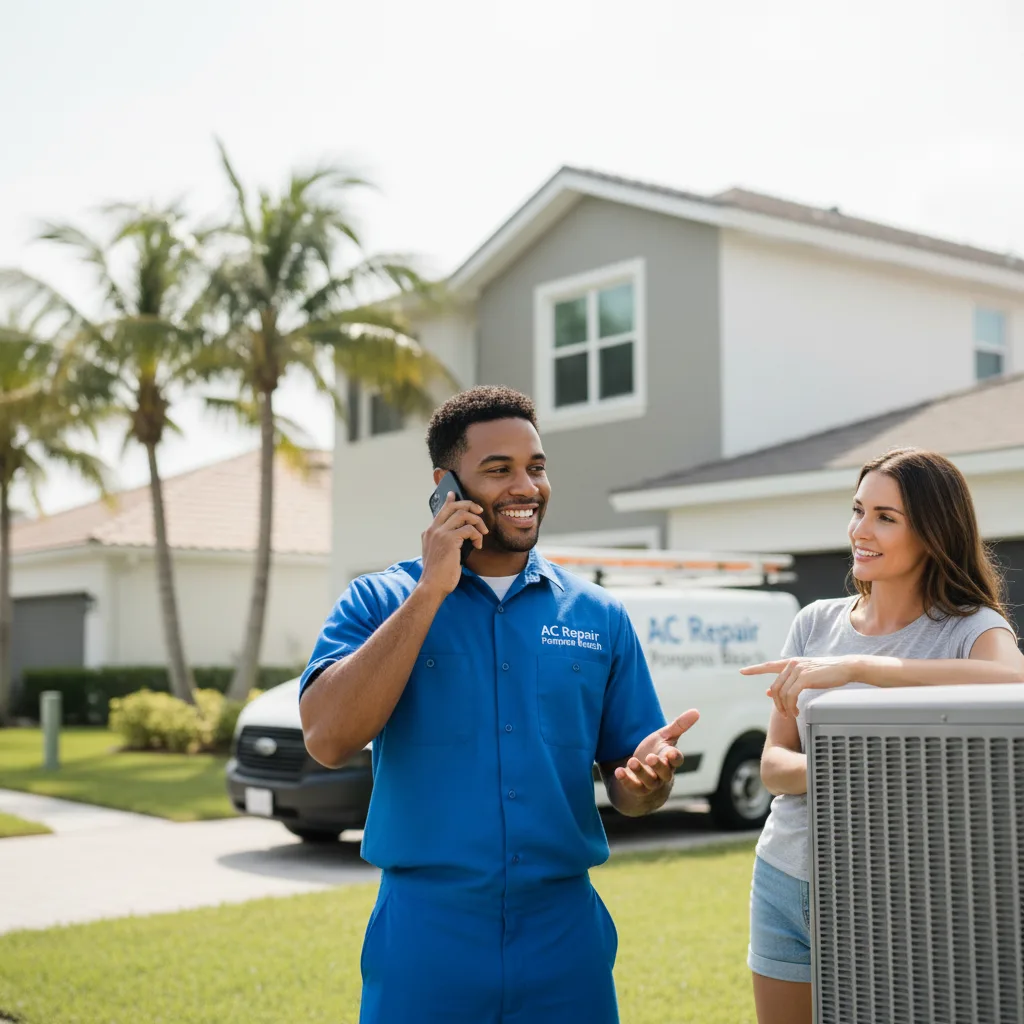 AC Repair Pompano Beach customer support in Severna Park